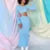 Knitted Hollow Out Long Dresses Slim Fit O-neck Slit Maxi Dress Sun Protection Female Summer Beach Party