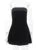 Strapless Backless Mini Dress With Zipper Off-shoulder Sleeveless A-line Bodycon Club Party Dress