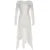 Y2k Lace Patchwork Dress Clothes Round Neck Long Sleeve Backless Asymmetrical Hem Long Dresses Party Dresses