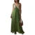 Dress Summer Clothes Contrast Color Patchwork V Neck Sleeveless Long Dresses Evening Party Dresses