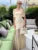 Autumn Mesh 2 Piece-set Long Dress Off-shoulder Pleated Bandeau Dress See-through Female Maxi Dress Outfits