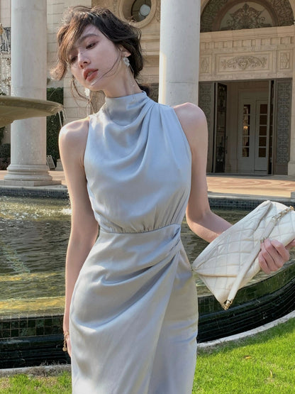 Summer New Bodycon Lady Midi Long Dress for Club Midi Tank Party Prom Clothing