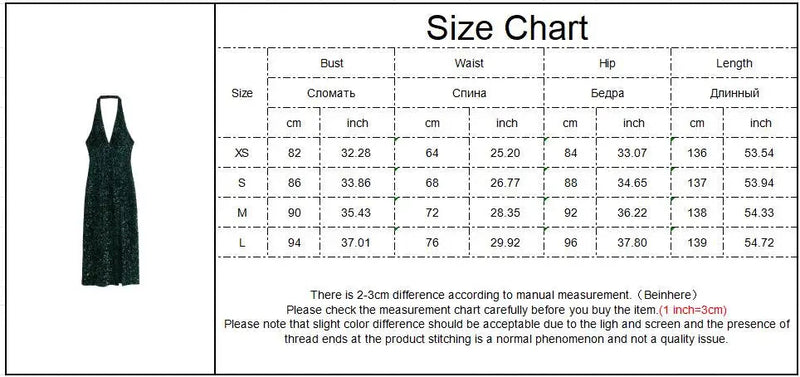 Sequined Bodycon Split Midi Dress for Backless Sleeveless Halter Slim Long Vestidos Spring Club Party Dresses