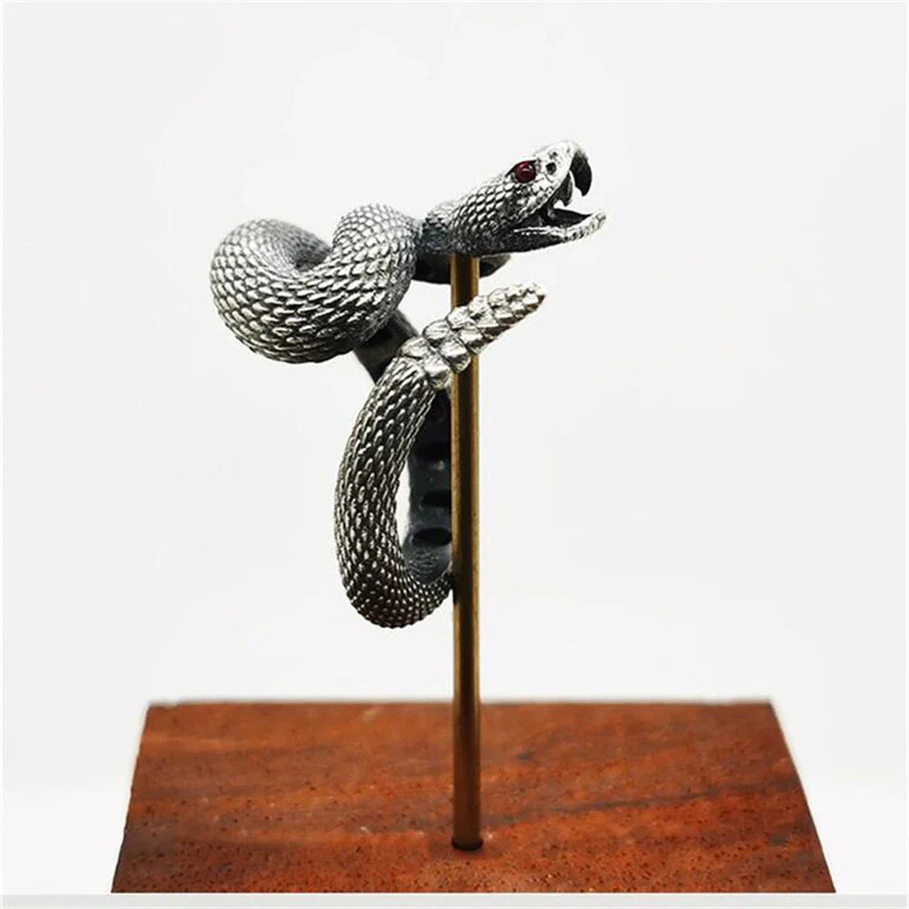 Rattlesnake Resizable Ring