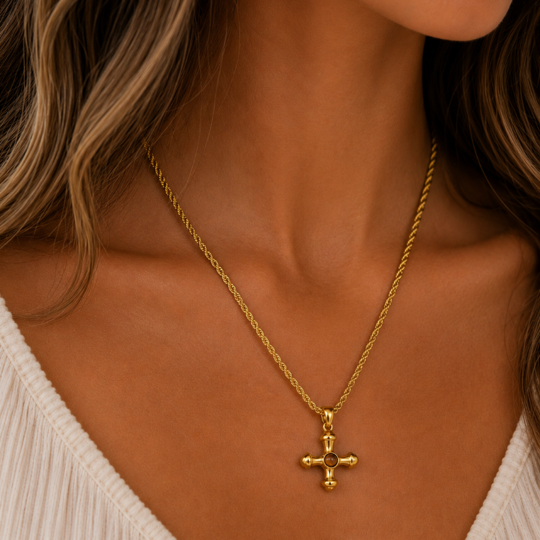 Brown Gold Macie Pendant Necklace Macrae & Co.