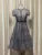 Party Dress O Neck Short Sleeve Lace Mesh Embroidery Long Dresses for Spring Summer 8980
