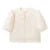 Stain Puff Sleeve Blouses Loose O-neck Single Breasted Shirts Female Summer Street Tops