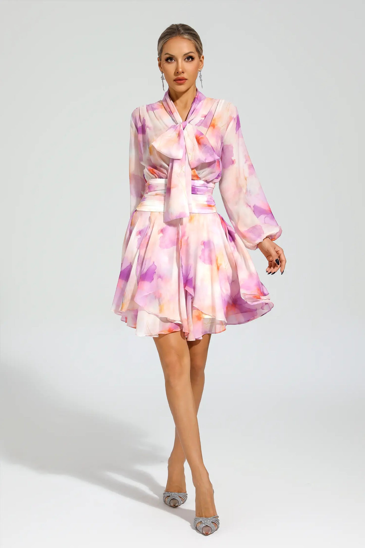 Sid Pink Mini Dress