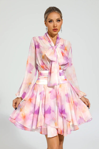 Sid Pink Mini Dress