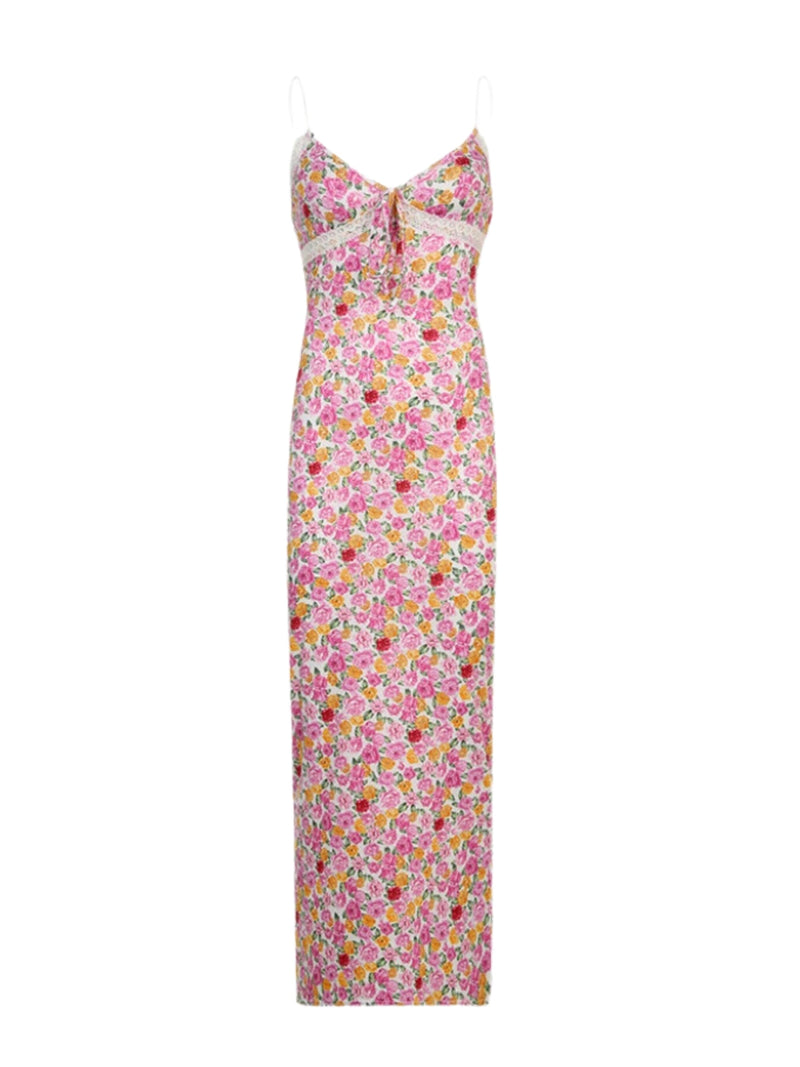 Inez Print Maxi Dress