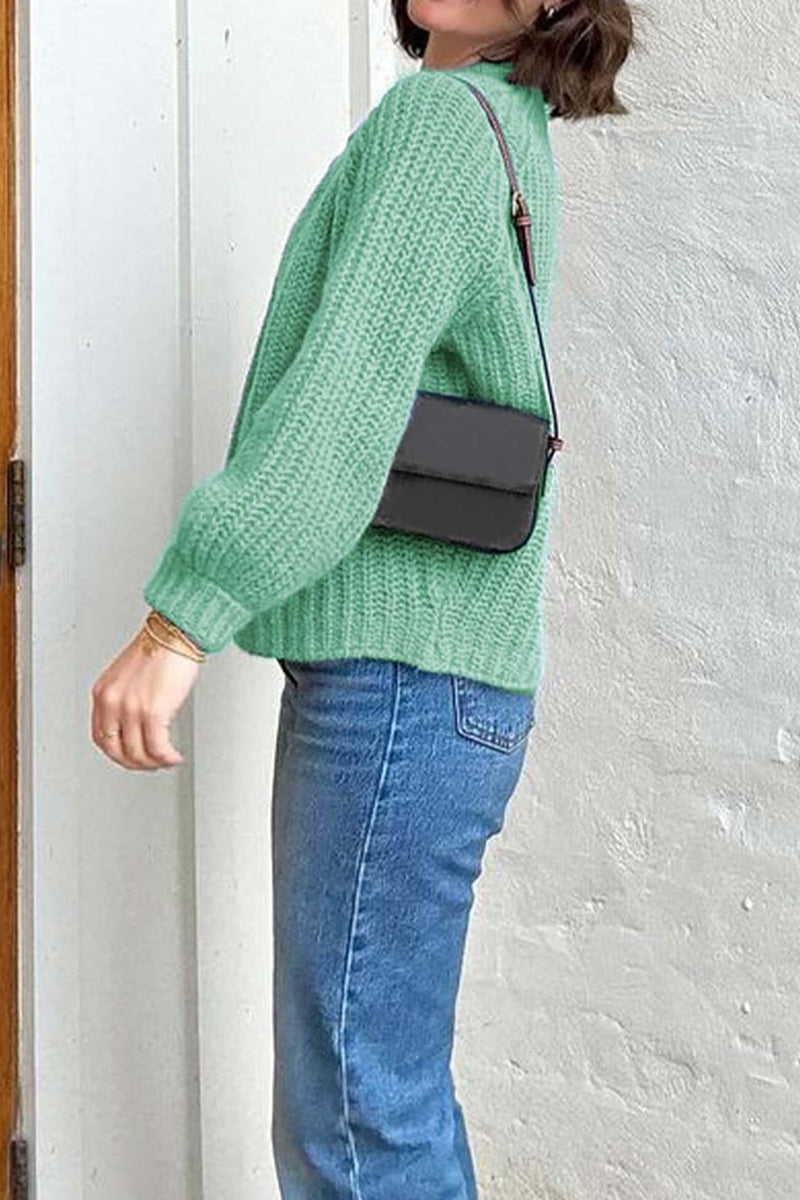 Color Botton Down Cardigan
