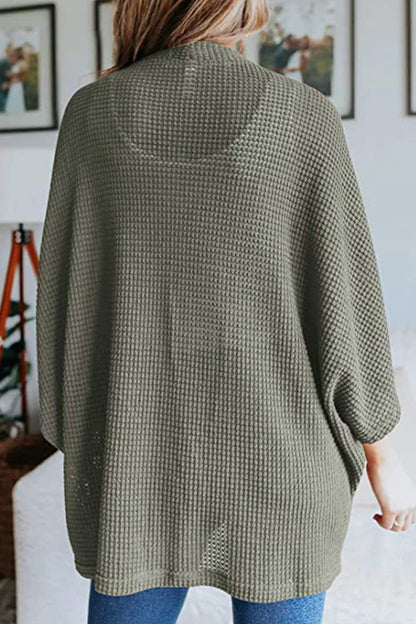Half Sleeve Wrap Cardigan
