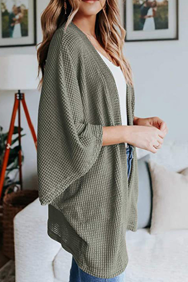 Half Sleeve Wrap Cardigan