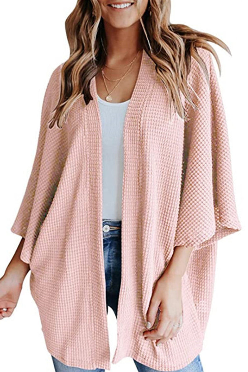 Half Sleeve Wrap Cardigan
