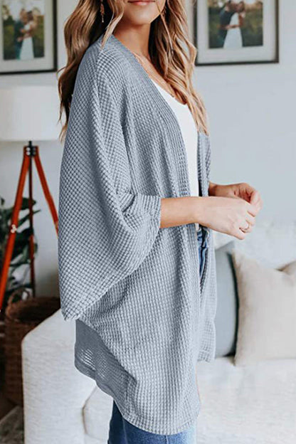 Half Sleeve Wrap Cardigan