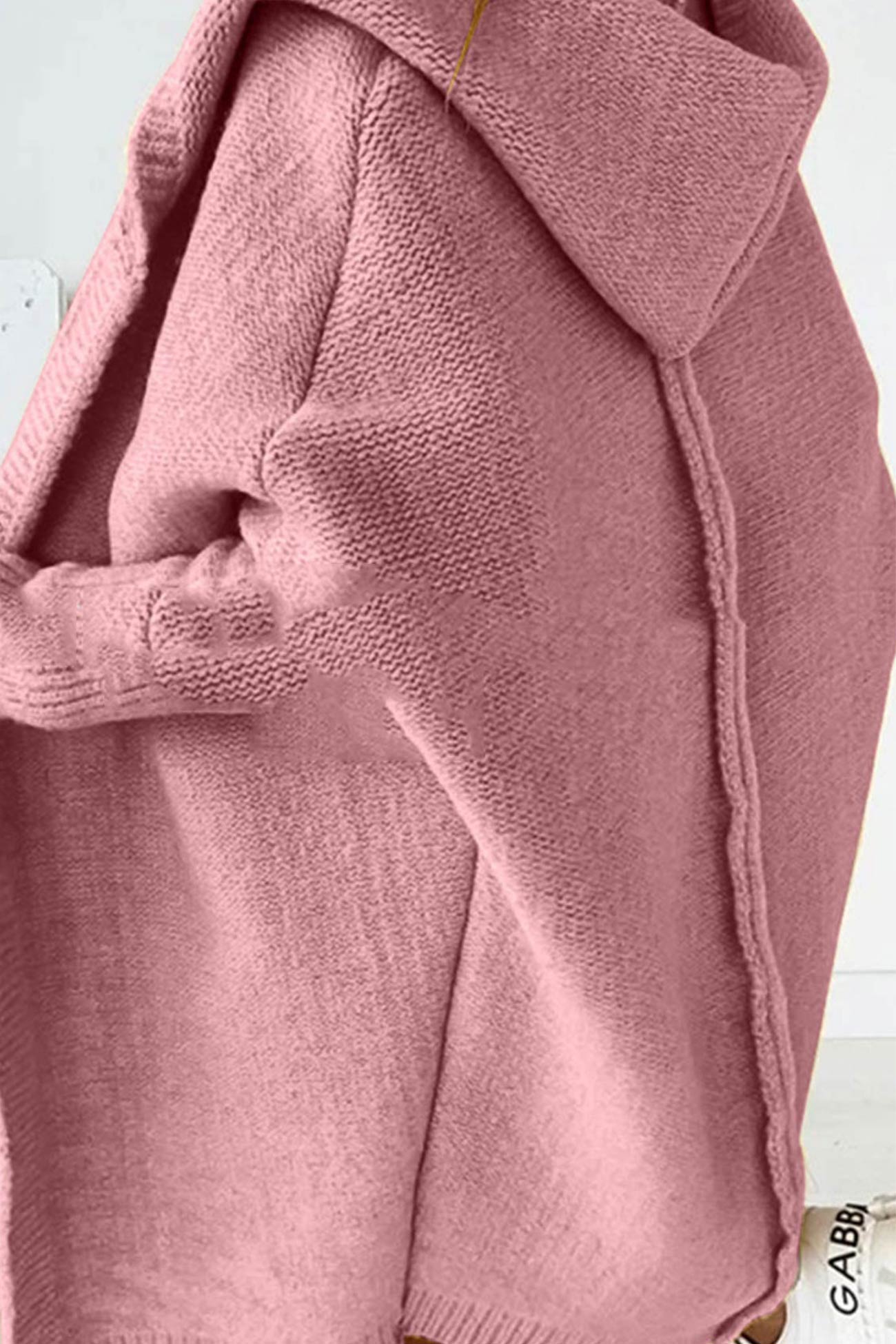 Open Front Hoodie Cardigan