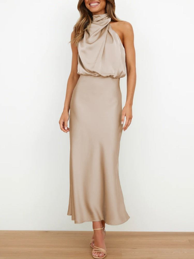 Sleeveless Off Shoulder Bodycon Maxi Dresses Wedding