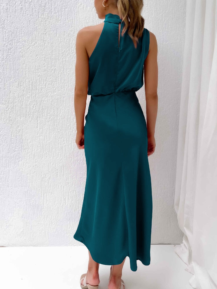 Sleeveless Off Shoulder Bodycon Maxi Dresses Wedding