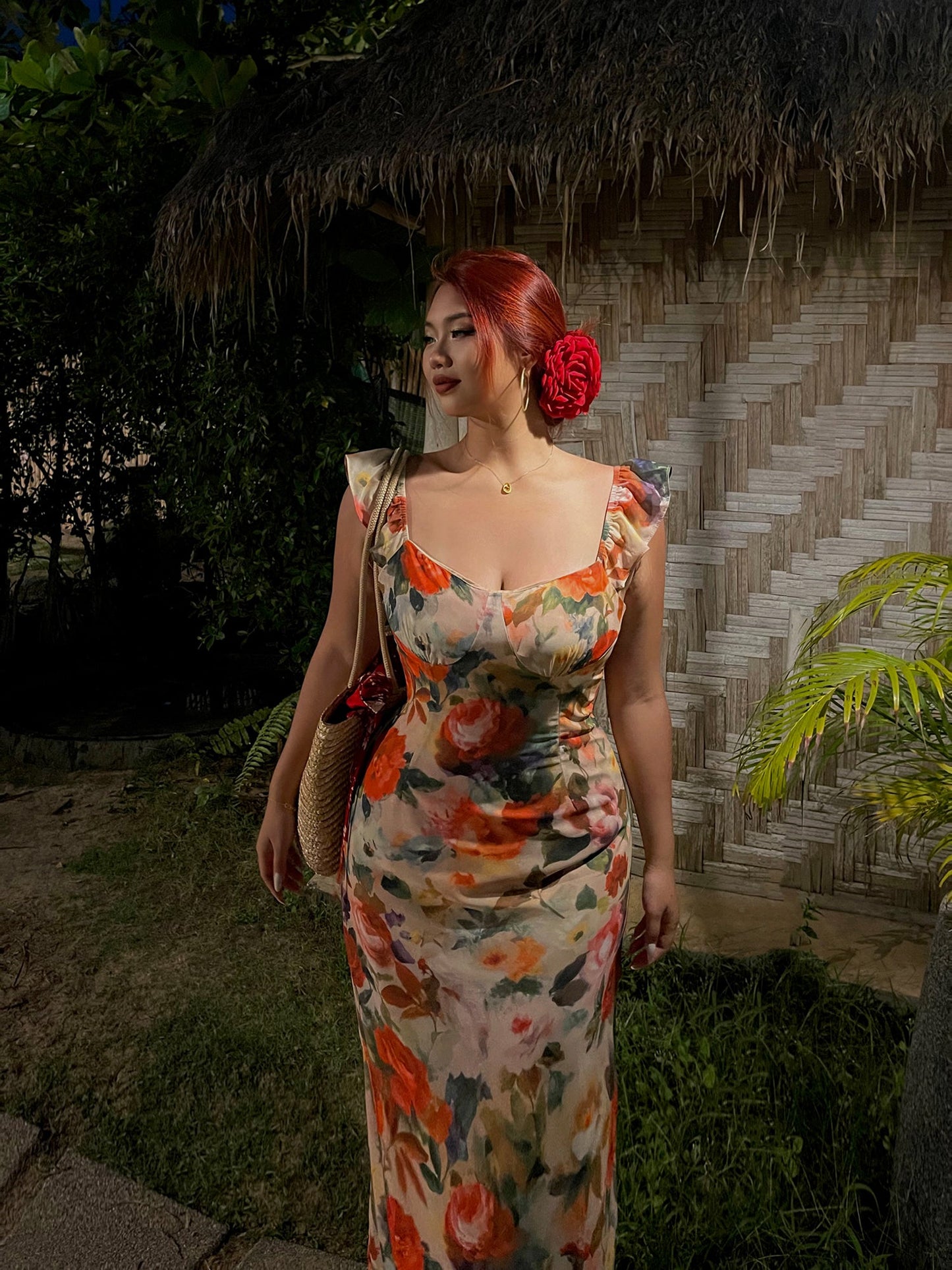 Retro Maxi Dress