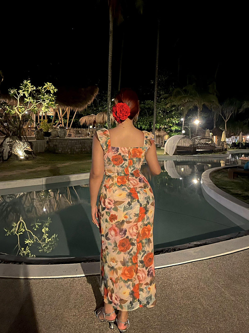 Retro Maxi Dress