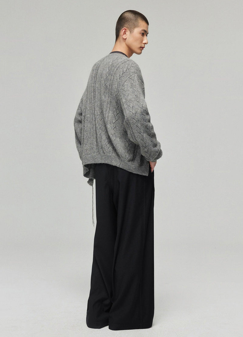 Cozy Botanical Knit Cardigan