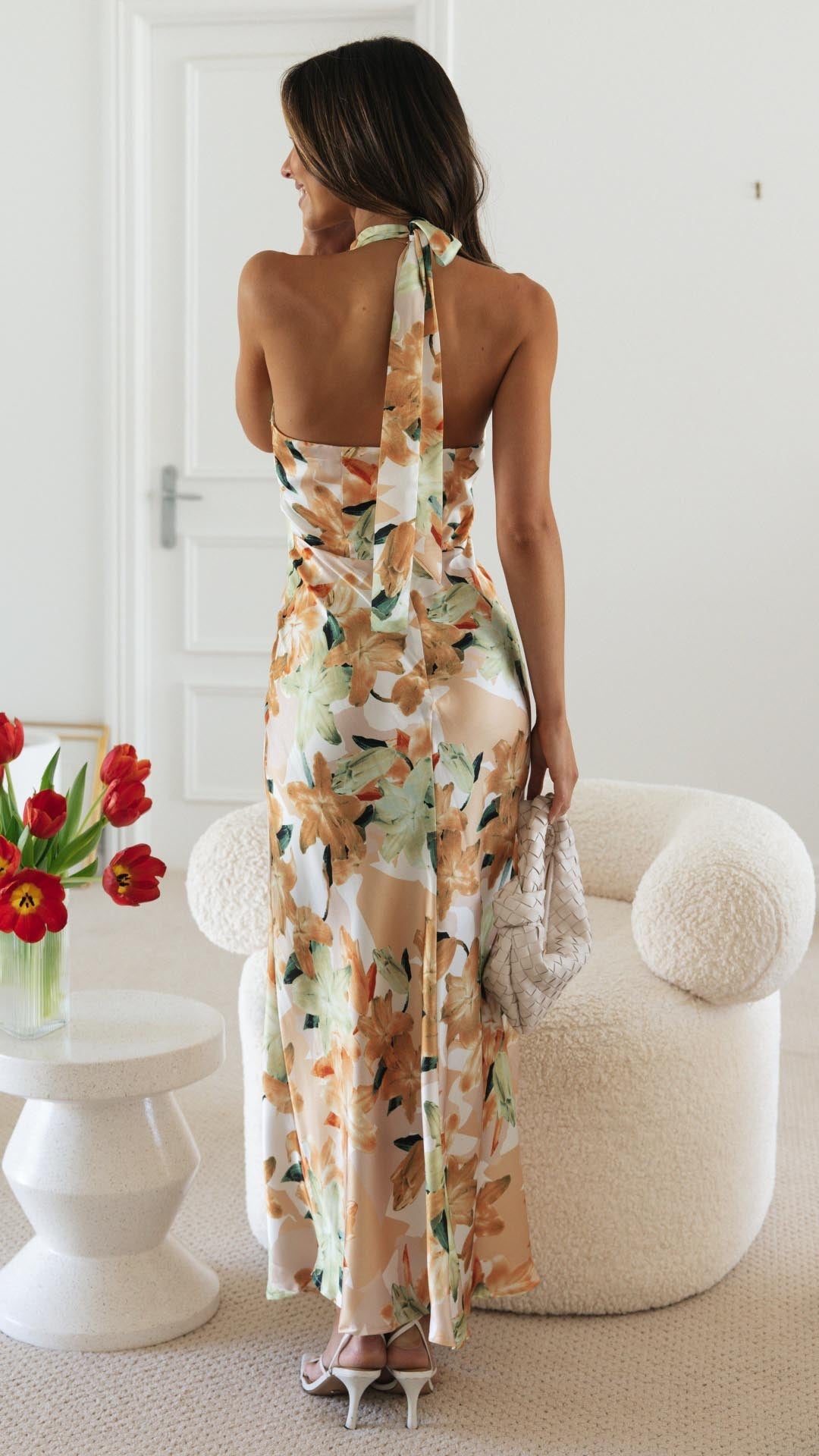 Shannon | Halter Maxi Dress