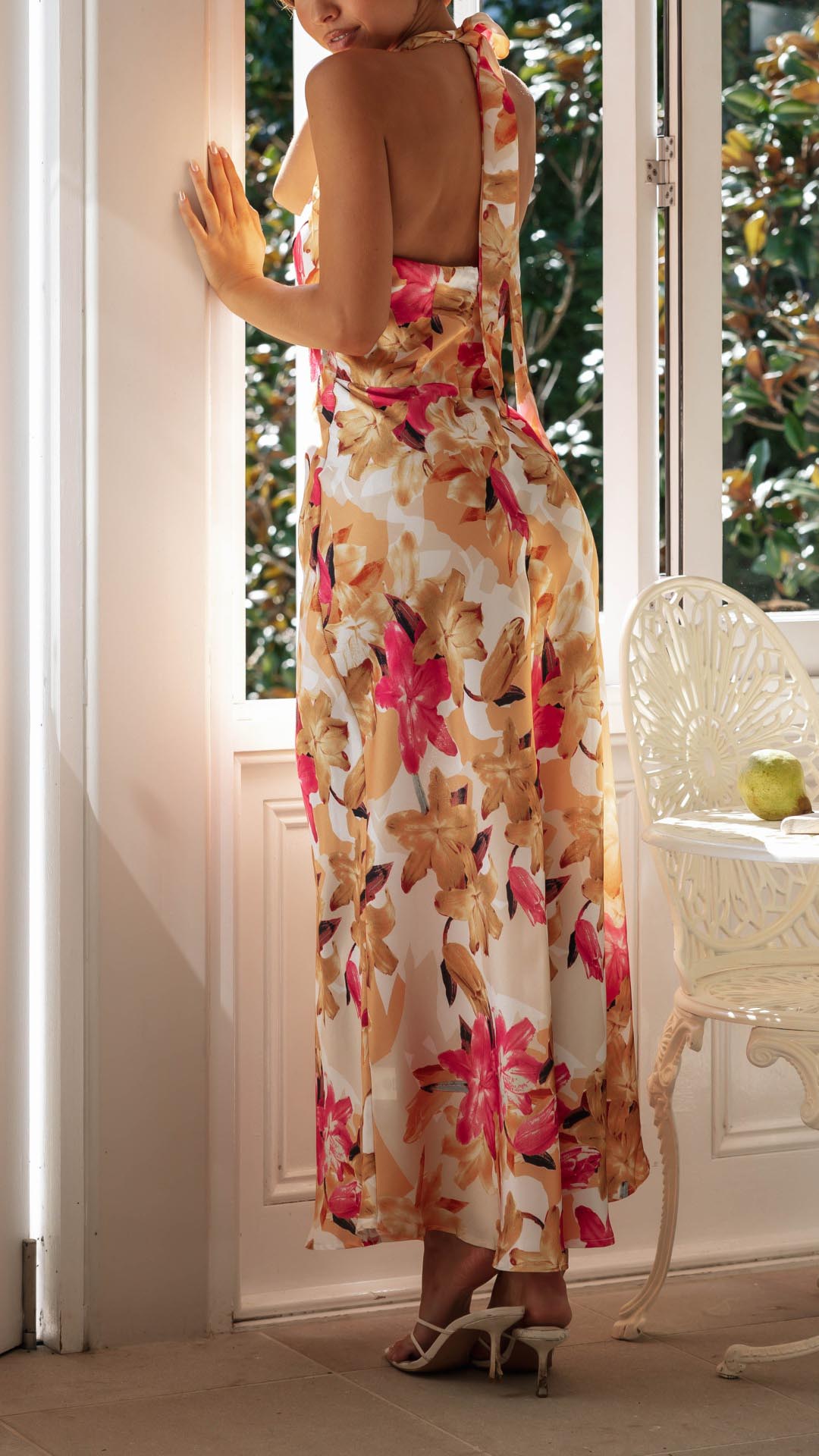 Shannon | Halter Maxi Dress