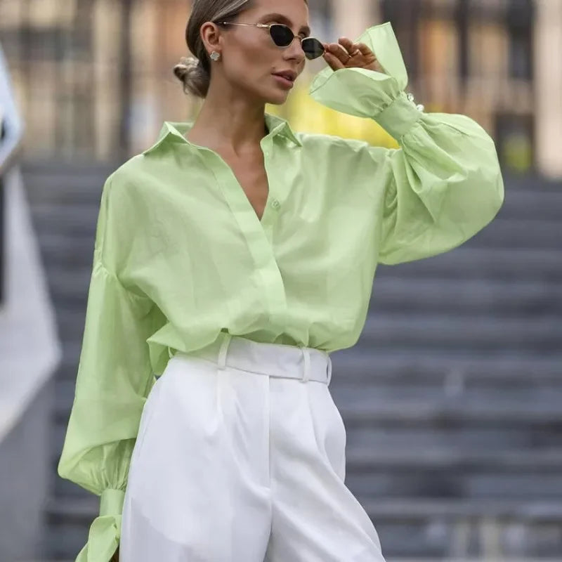 Spring Office Blouse