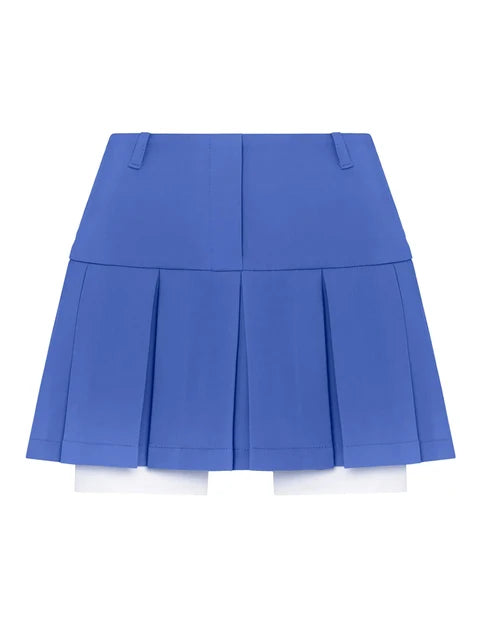 Black Blazer Sets Two Piece Cropped Blazer Jacket Coat and Mini Skirts Sets for Suit
