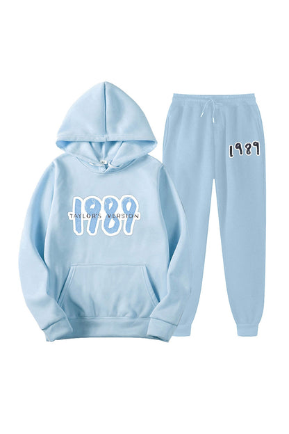 Taylor's Graphic Hoodie Long Pants Suits