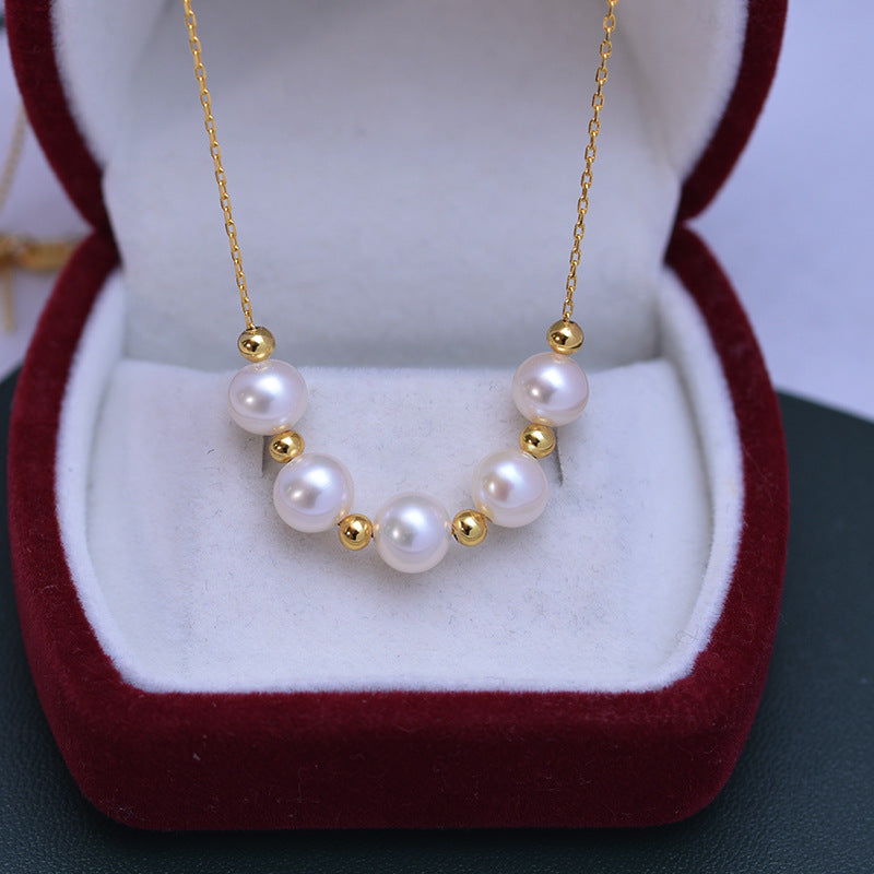 Smile Style 6-7mm Freshwater Pearl Necklace