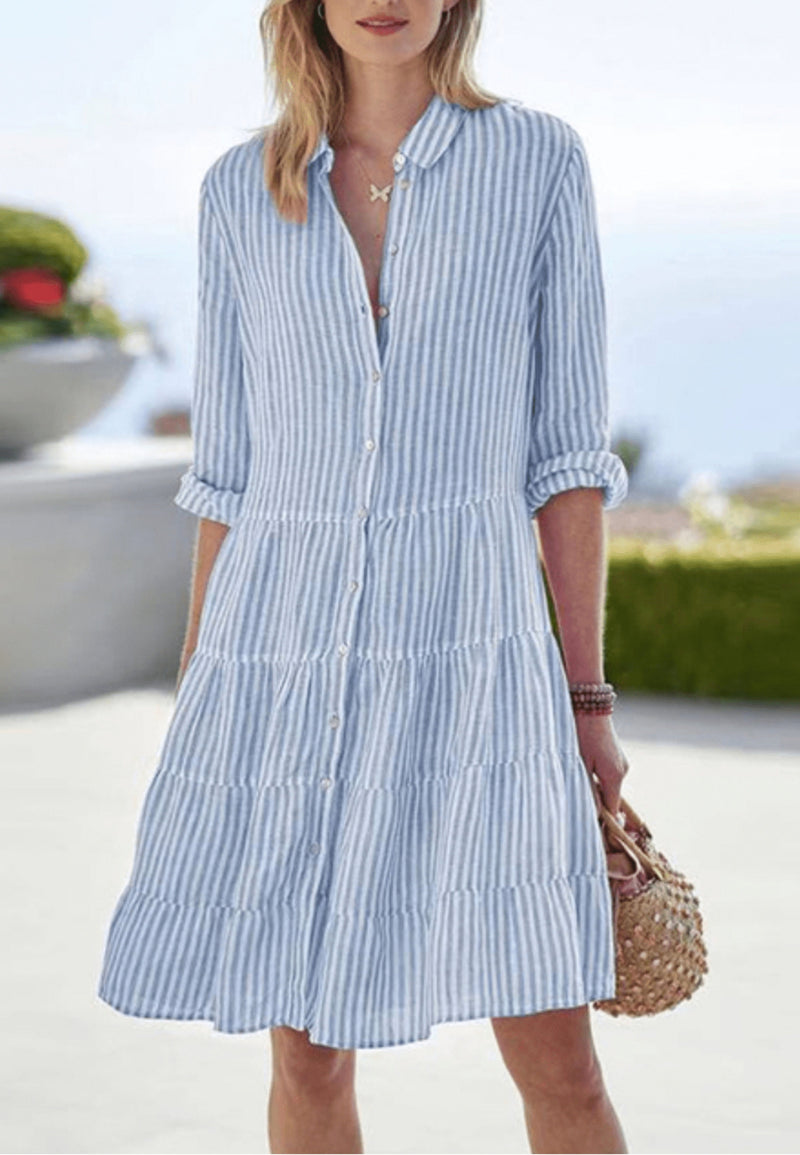 Emmie – Stripes in the Sun Mini Dress