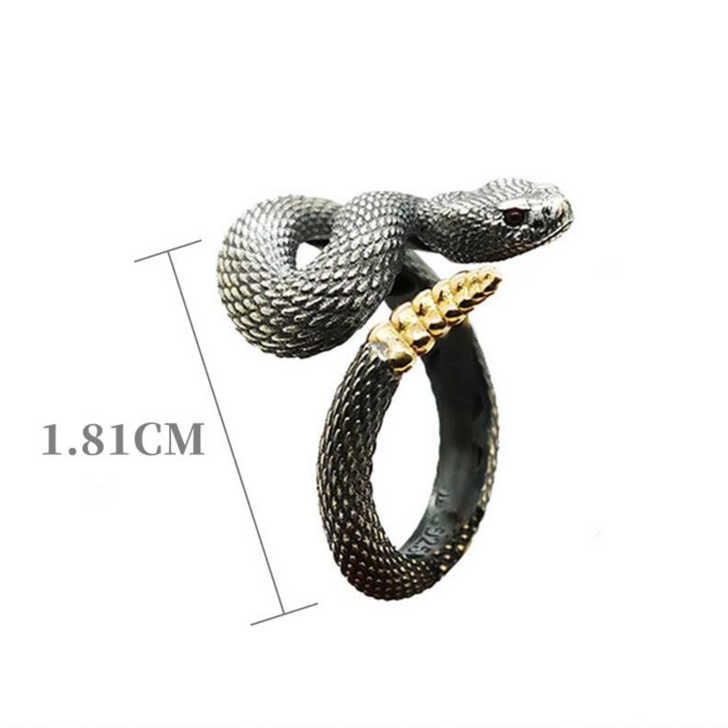 Rattlesnake Resizable Ring