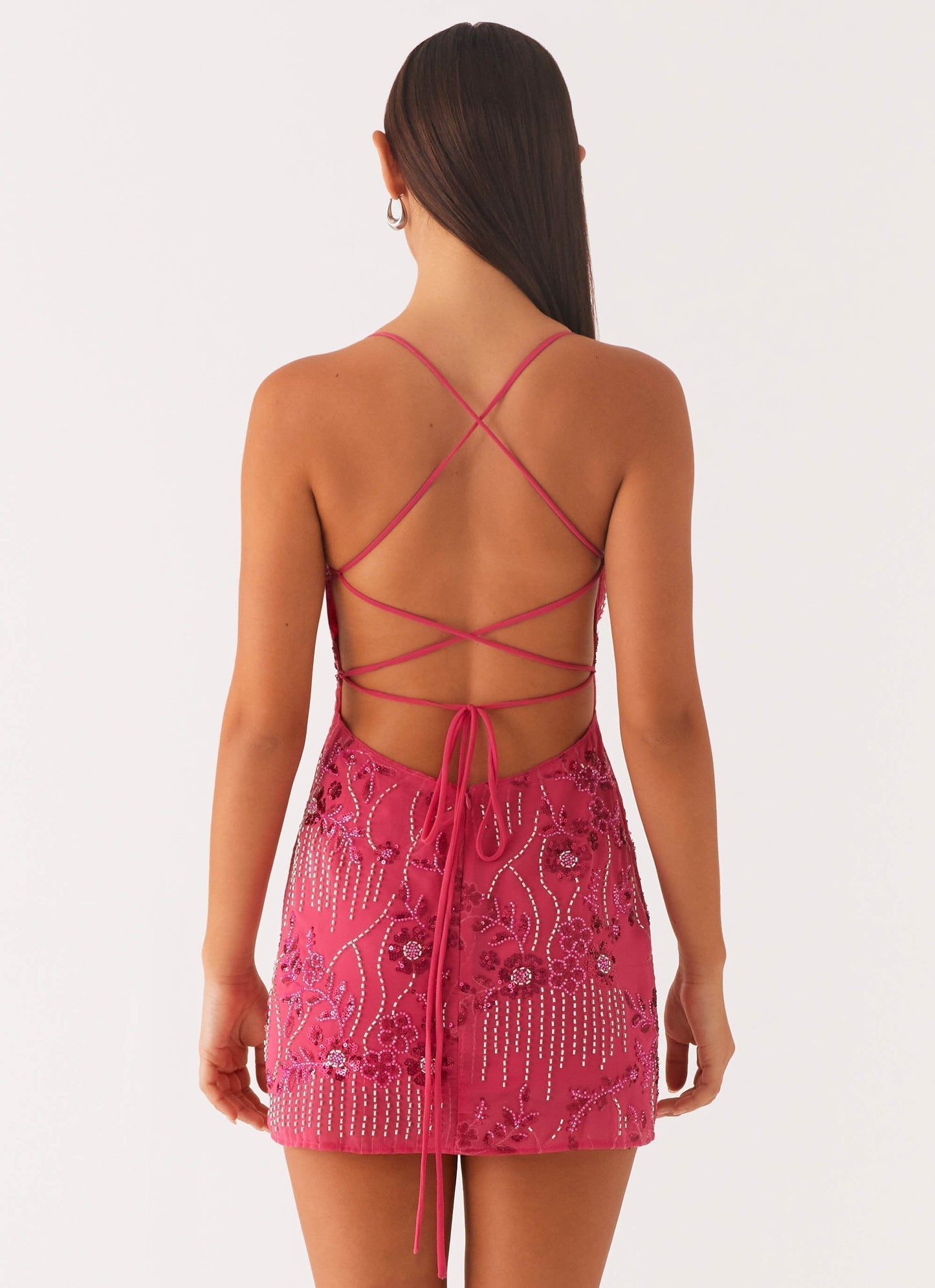 Elishavien - Timeless Sparkling Sequin Mini Dress