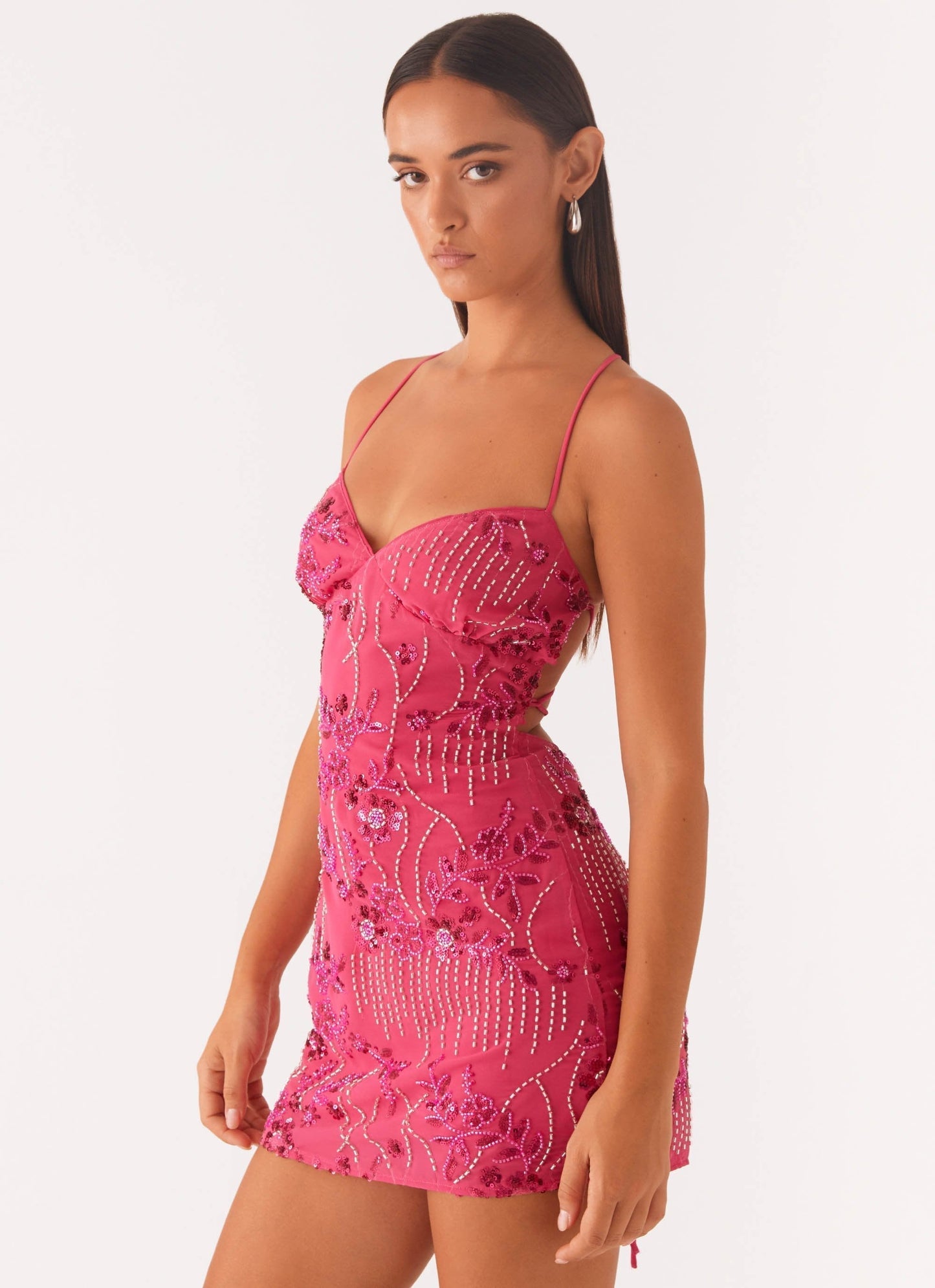 Elishavien - Timeless Sparkling Sequin Mini Dress
