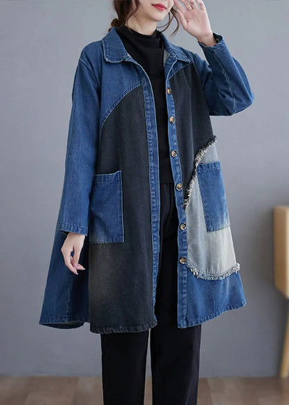 Denim Trench Coat Fall