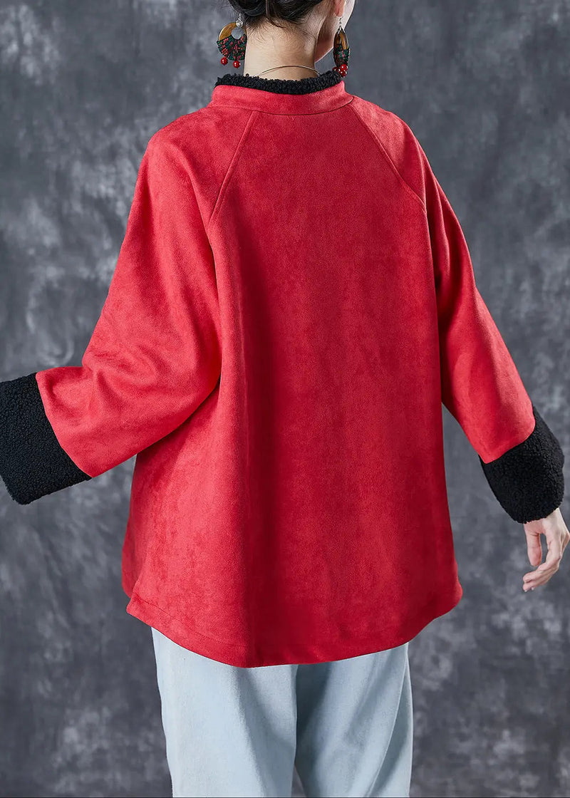 Thick Cotton Chinese Style Coat Fall