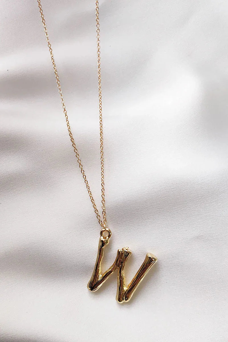 Initial Necklace U-z