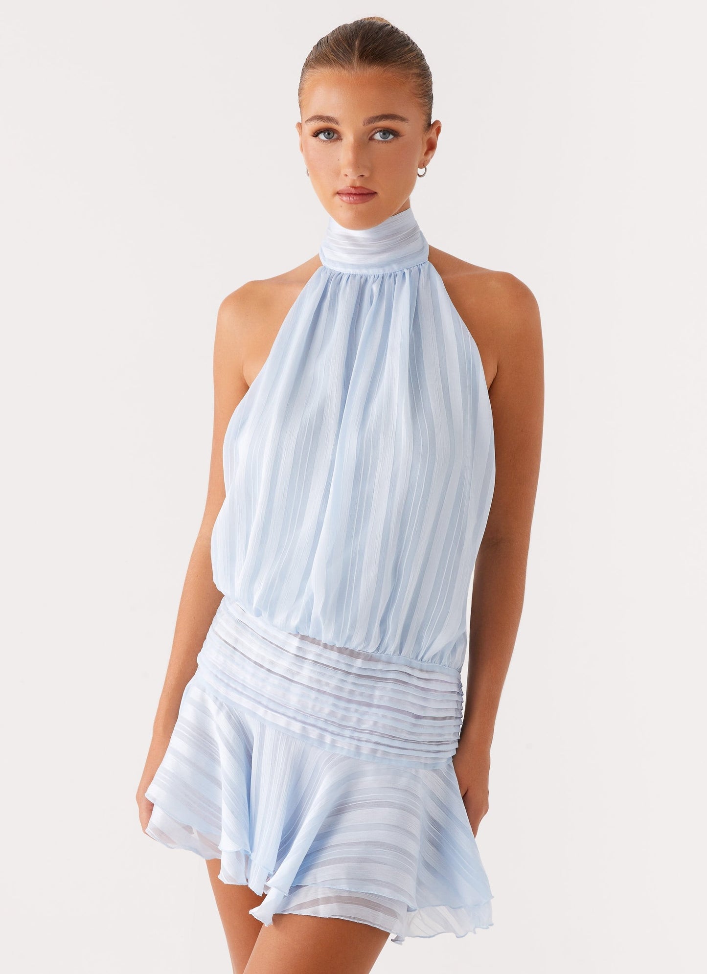 Neriah - Chiffon Mini Dress