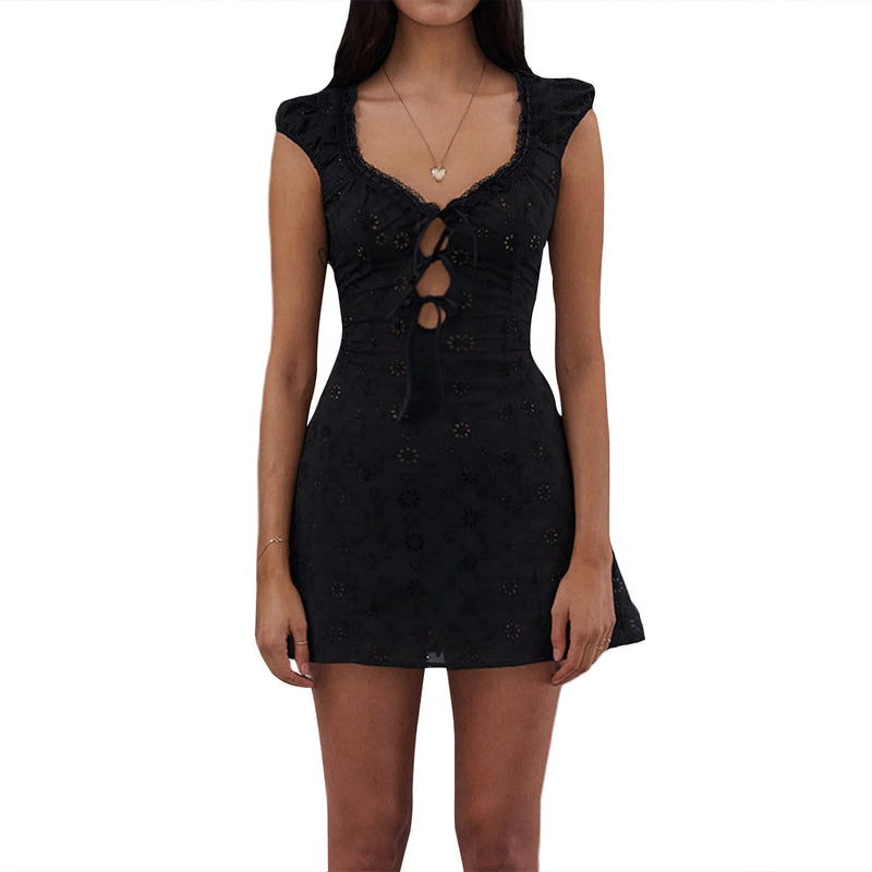 Fairy Spaghetti Strap Mini Dress