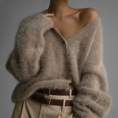 Cardigans V-neck Oversized Knitted Sweater