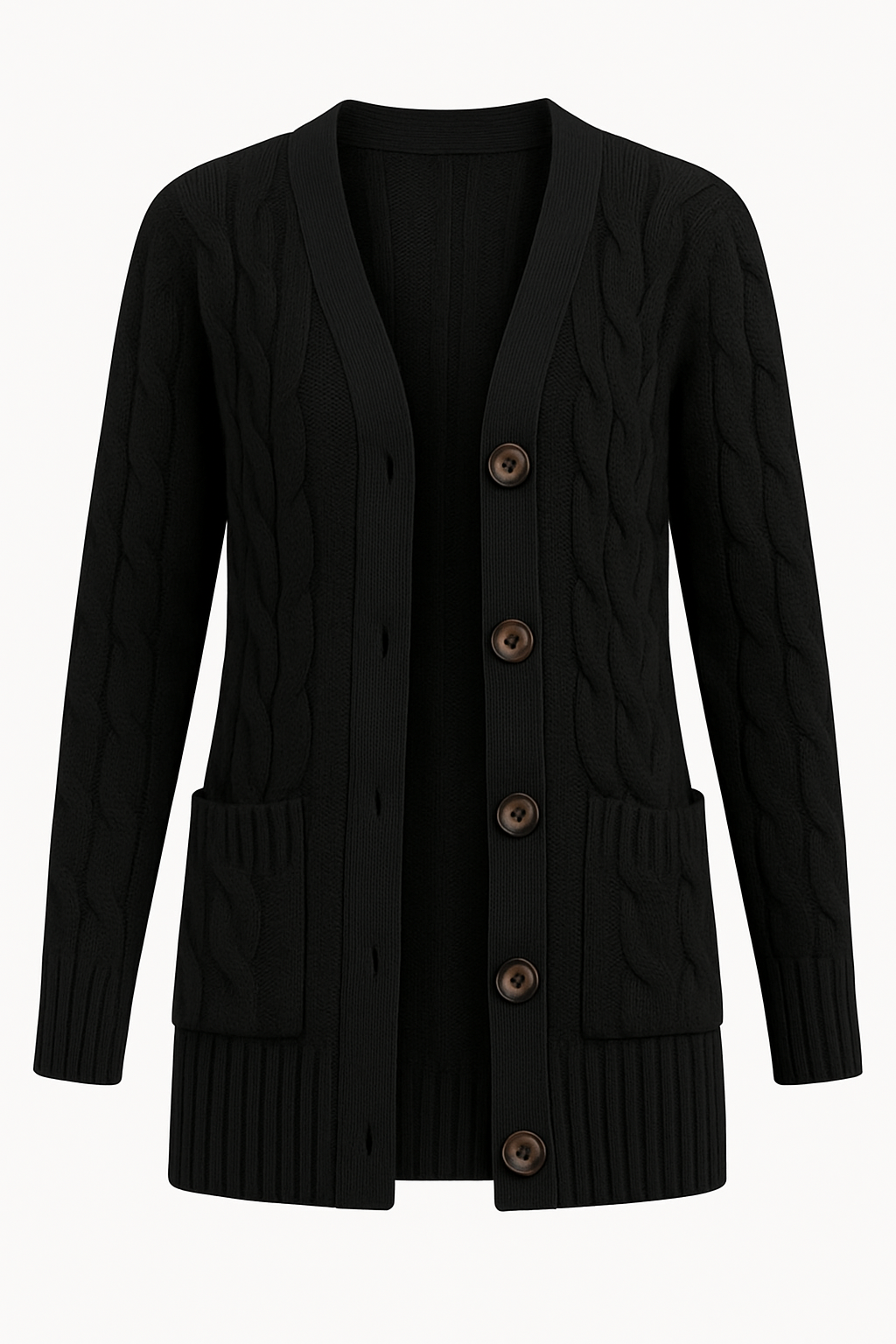 Fiona | Spring Cable Knit Cardigan