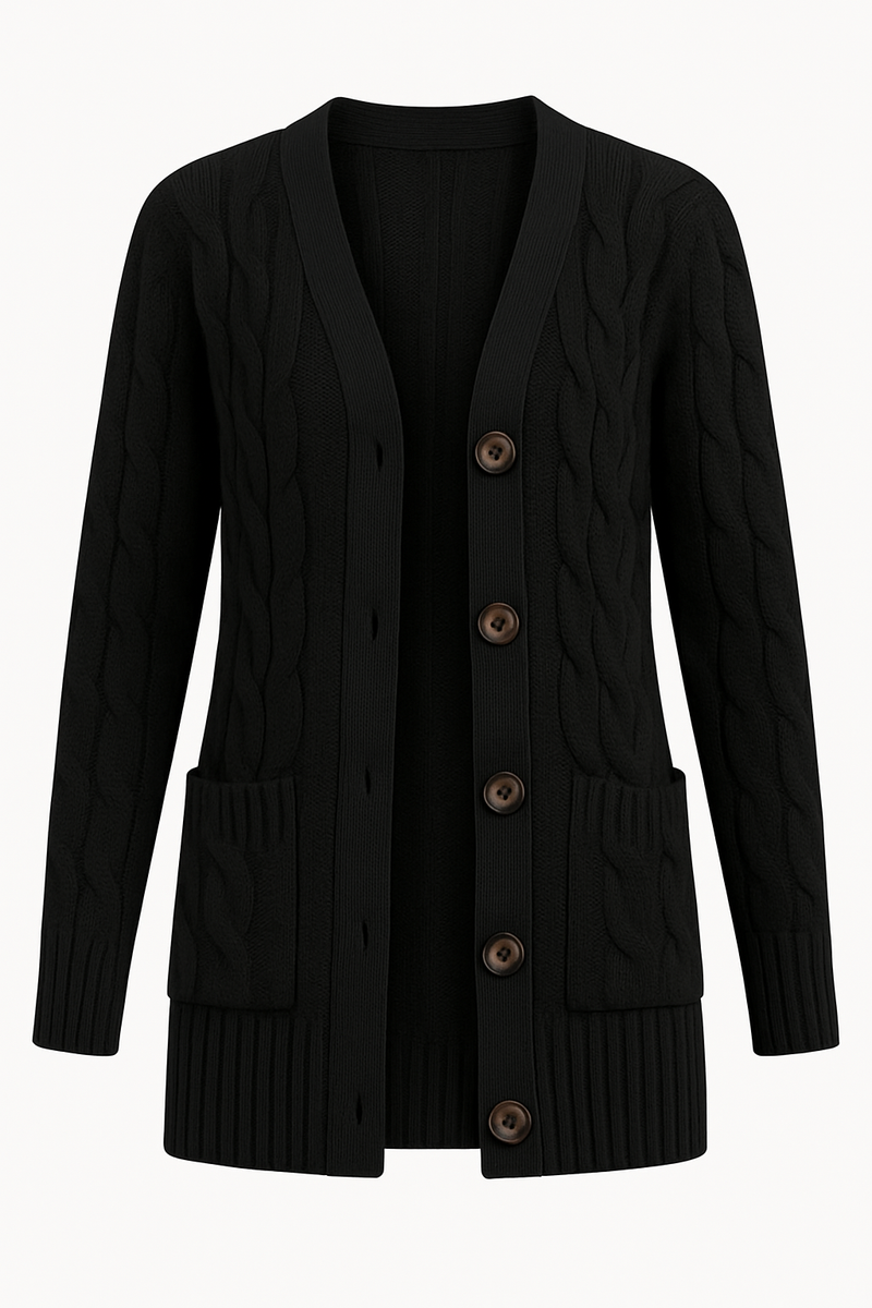 Fiona | Spring Cable Knit Cardigan