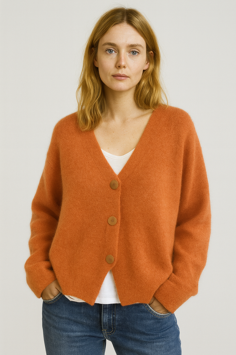 Emily | Spring Button Front Cardigan