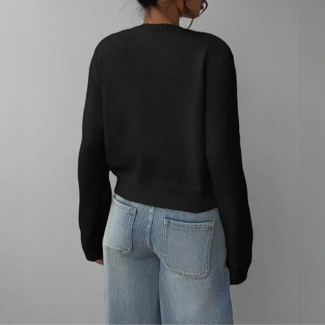 Fiona | ’s Spring Cropped Button Cardigan