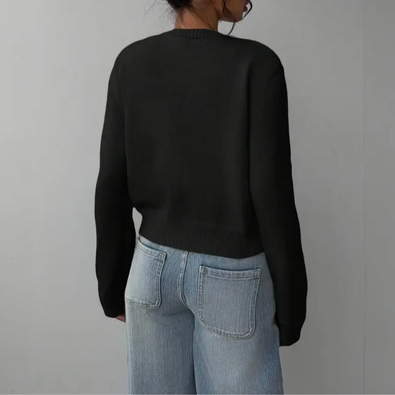 Fiona | ’s Spring Cropped Button Cardigan