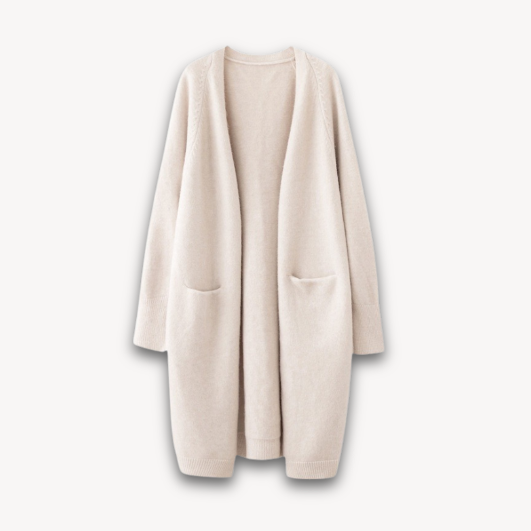 Ella | ’s Spring Longline Open Front Cardigan