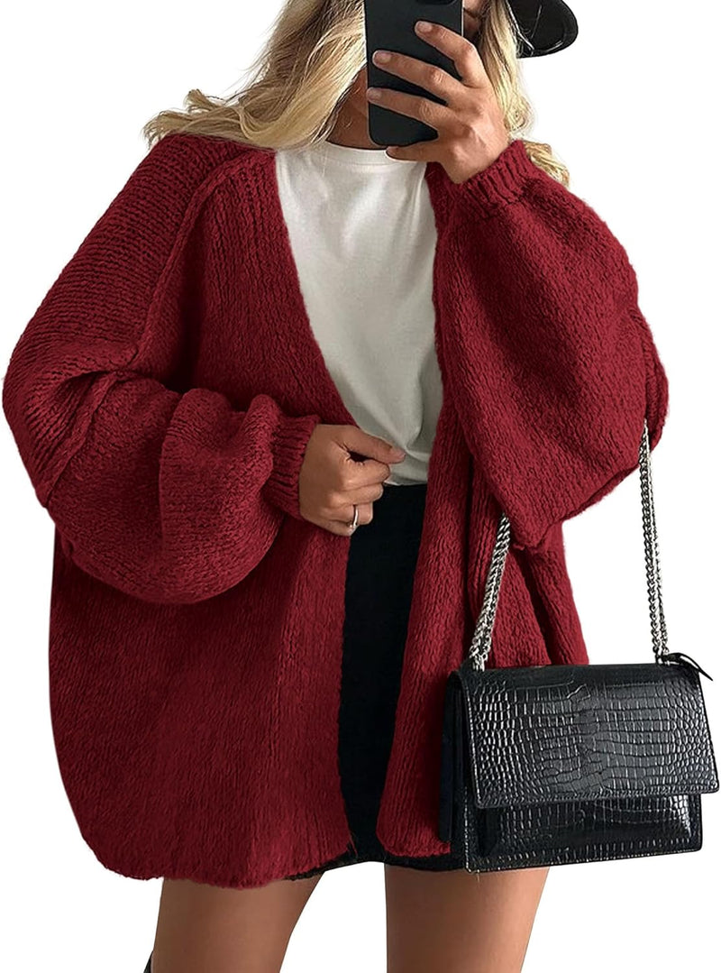 Gabriella | Spring Loose Knit Cardigan