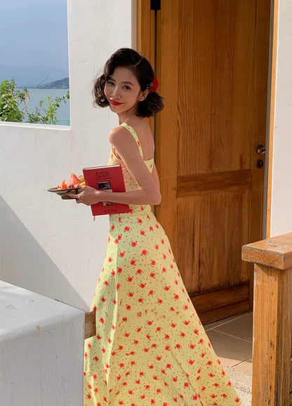 Yellow Resort Maxi Dress