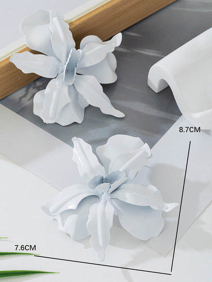 Flower Shape Earrings Accessories